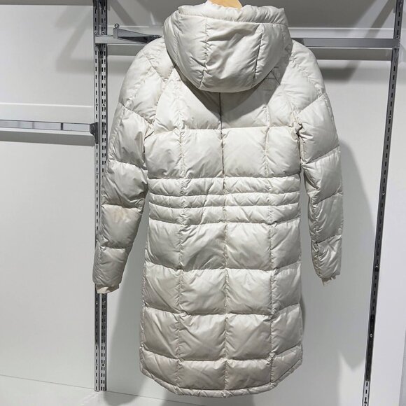 The North Face Metropolis II Parka Winter Jacket 550 Vintage White Womens Small - Picture 4 of 12
